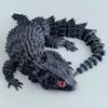 New 3D Printed Lizard Figurines Articulated With Moveable Joints Ornament With Openable Mouth Gift For Adults Kids Home Decor