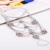 Barefoot Sandals Tassel Anklet  Ankle Chain Tassel Anklet Ankle Jewelry For Women For Beach Wedding Foot Jewelry