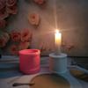 Handwerk Kerzenständer Formen Silikon DIY 3D Kerzenständer Güsse Handgemachtes Geschenk Ton Handwerk Dekorationen Formen