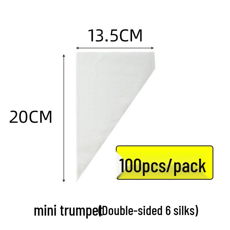 Food Grade Thickened Disposable Piping Bags for Icing, Cake Decorating, and Baby Food
