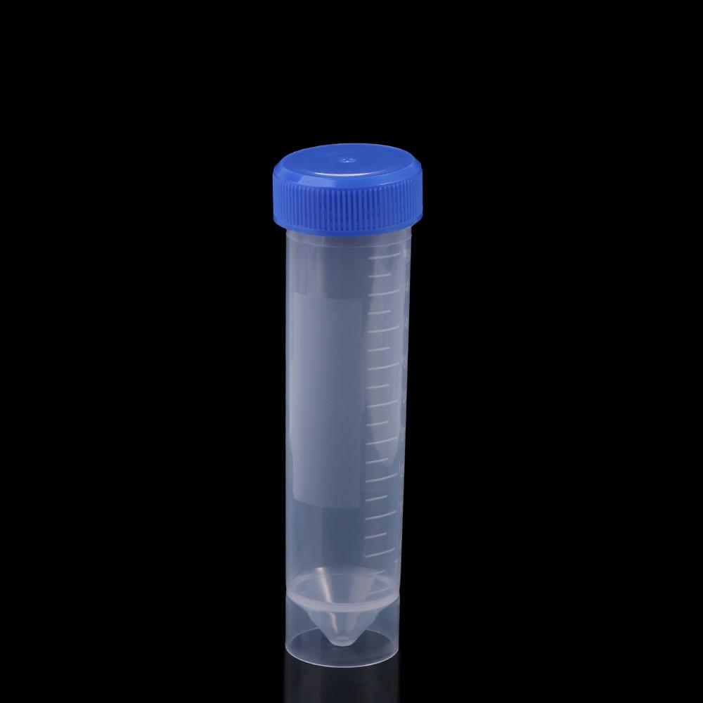 Laboratory Fittings Plastic Test Tube Caps Pack Container Centrifuge Tubes Lab Analysis Bottles