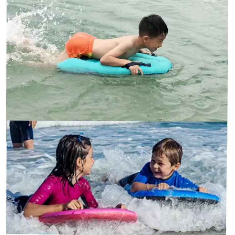 Inflatable Children's Floating Bed & Swim Learning Surfboard