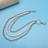 Hip hop punk style chain pearl trouser chain ins trendy cool versatile multi-layer body chain women