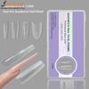 240pcs Sandwich Nail Mask Rapid Extension Paperless Tray Crystal Light Therapy No Need To Build Molds Exclusive for Nail Salon