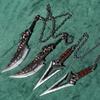Valorant Weapon Swords of Primordia Kuronami No Yaiba Ninja Kunai Melee Weapon Miniature Metallic Material Samurai Sword Ornaments Presents Playthings