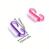 Fingernail Toenail Brush, Nail Brush for Cleaning, Nail Scrubbing Cleaning Brush, Mini Nail Supplies