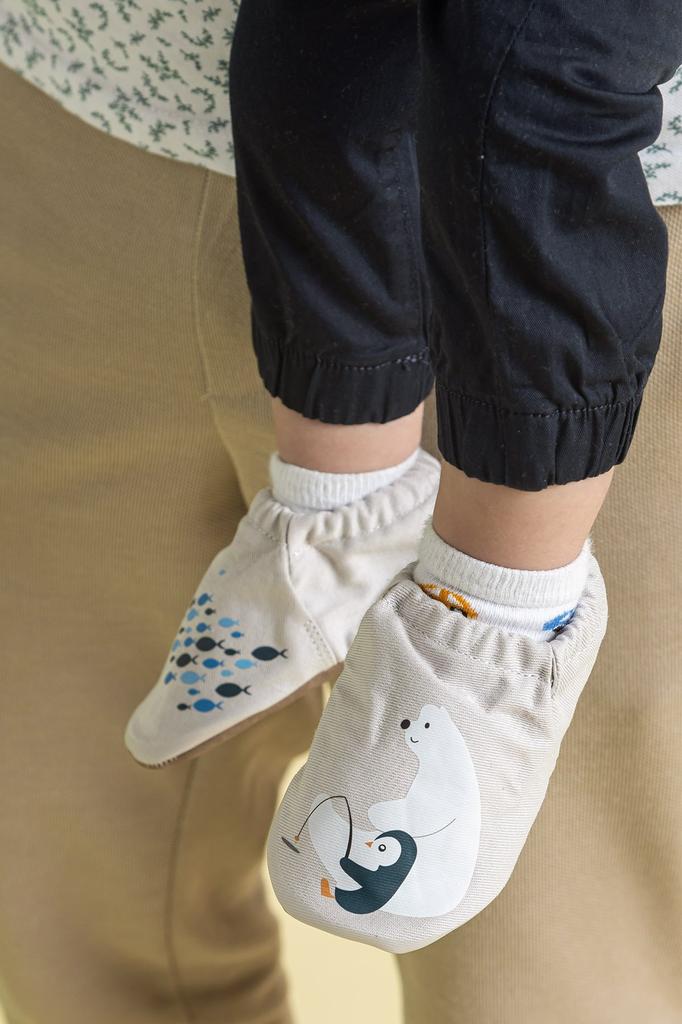 Friendly Hyper Honey Mustard Barefoot Smart Booties