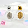 1Pc Holy Water Crown Virgin and Child Bottle Religious Cross Bottle Christian Virgin Sculpture Bottle Holy Water Bottle