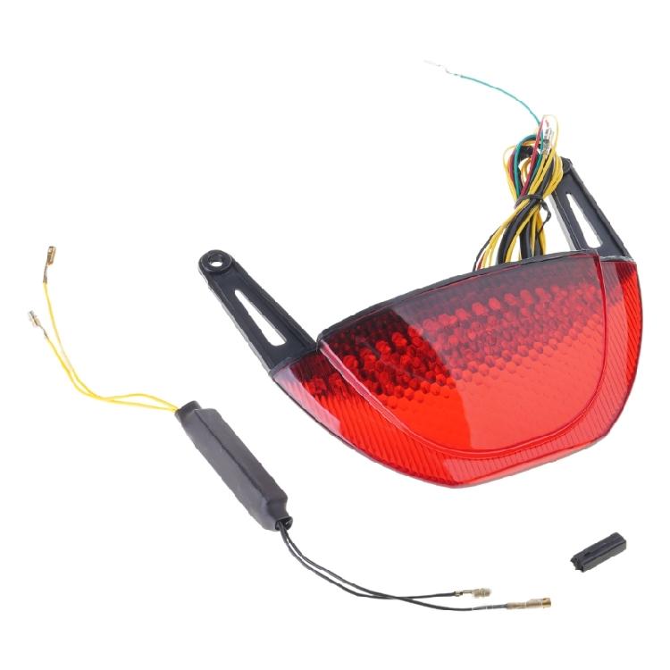 Motorcycle Modified Tail Light LED Brake Warning Lamp for CBR600RR 2007-2012