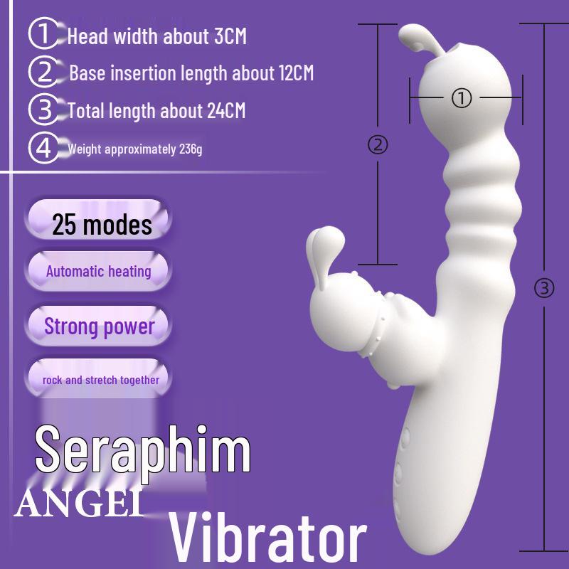 Vibrating Telescopic Massager for Adult Women - Fully Automatic
