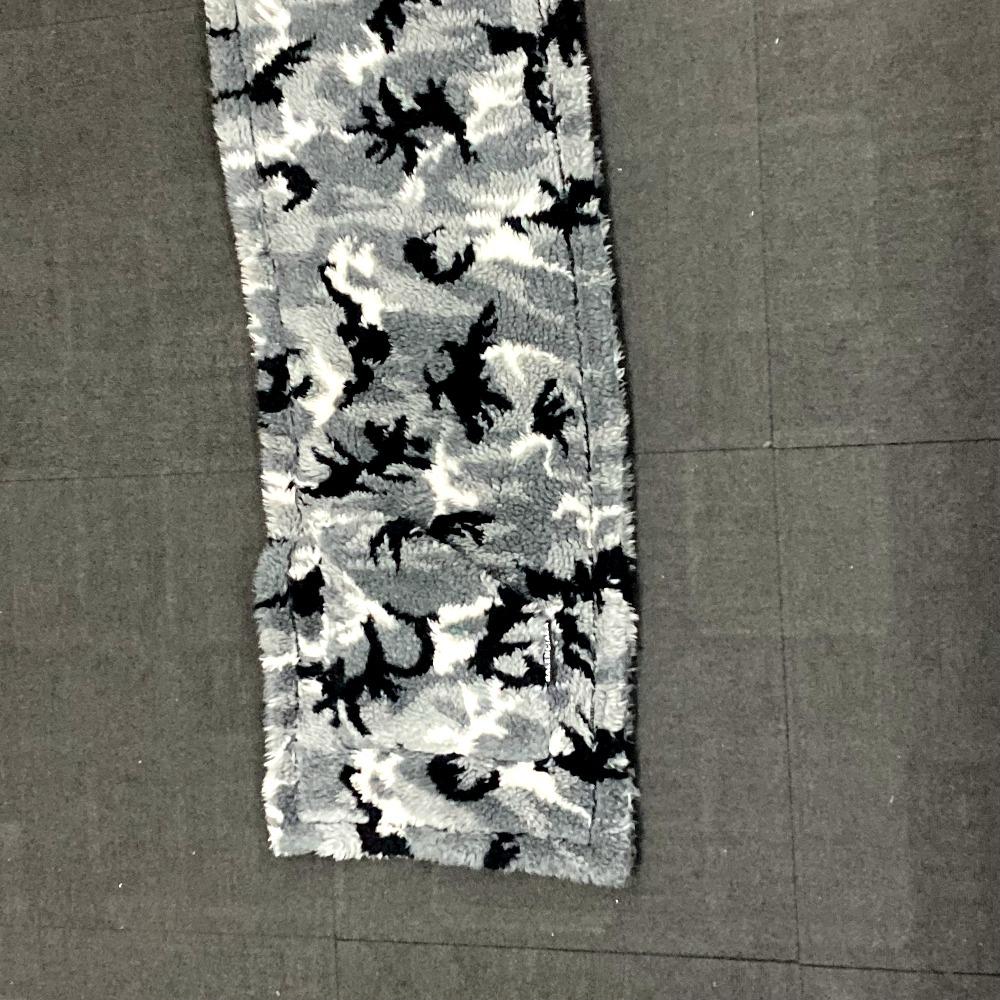 BALENCIAGA 673572 logo Stole/Shawl Large shawl Big size boa camouflage Scarf
