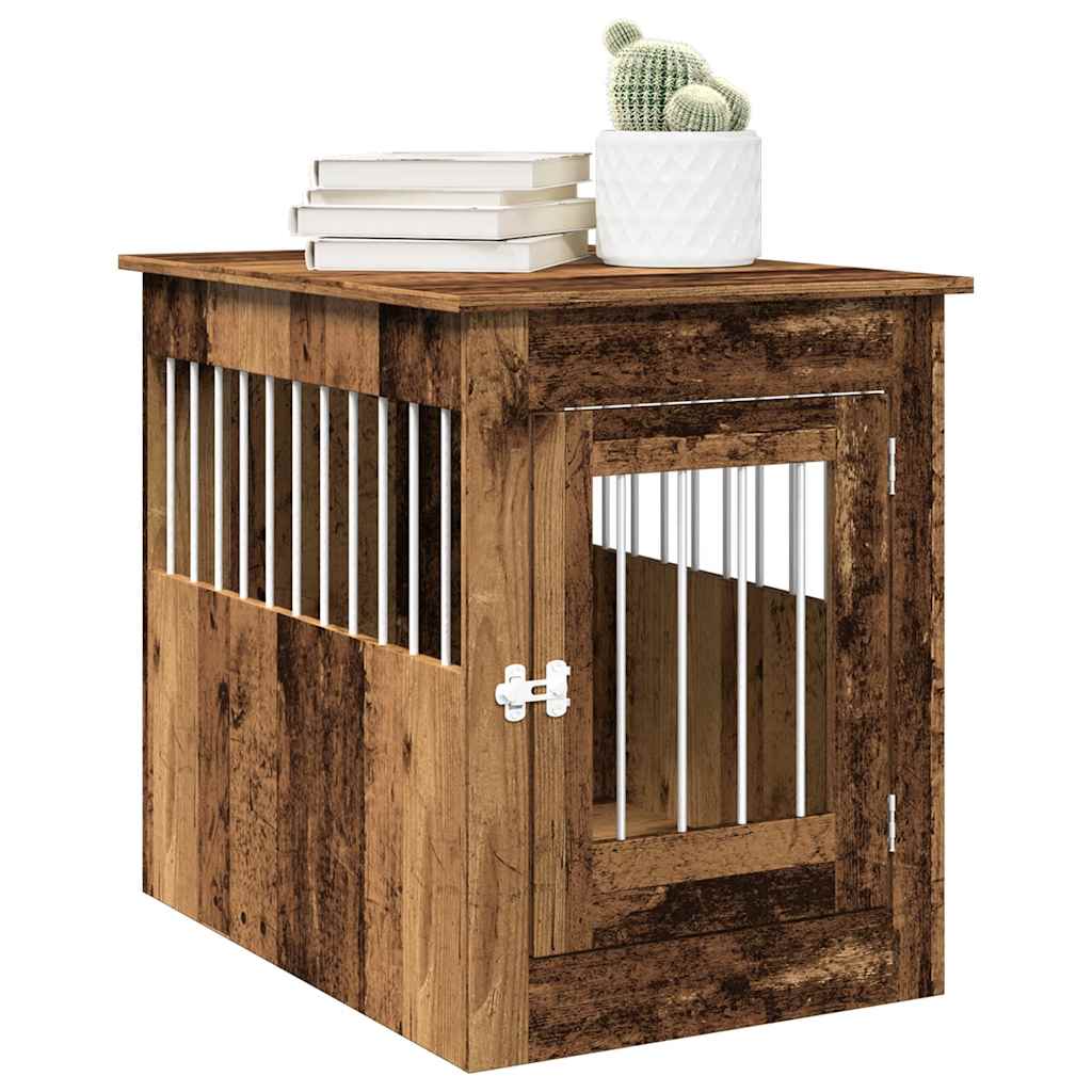 Vidaxl Hundezwinger, Altes Holz, 55x80x68 cm