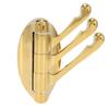 Clothes Hook Wall Mount 180 Degree Foldable Coat Hook Hanger for Home Bathroom Bedroom(ChromePlate )