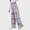Girls' Wide-Leg Casual Overalls for Spring/Summer 2024 – New Dopamine Trousers for Big Kids