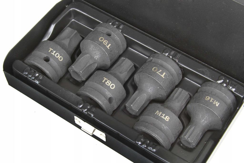 Set Of Sockets And Impact Bits 34 Mp Torx Spline