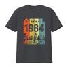 Vintage April 1964 57 Years Of Being Awesome Limited Edition T Shirt  vintage Washed Stretched graphic homme Casual Comfortable