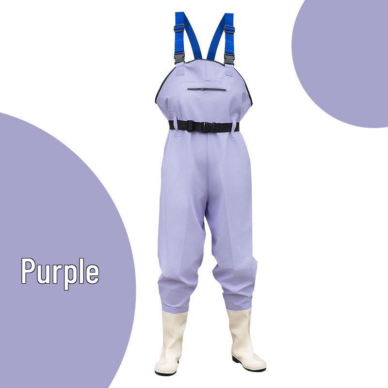 Women's Waterproof Fishing & Wading Pants - One-Piece High-End Design for Outdoor Activities