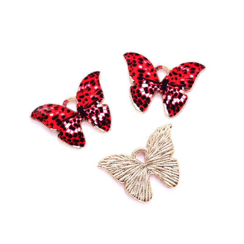 Diy Fashion Accessories Color Butterfly Accessories Alloy Drip Accessories