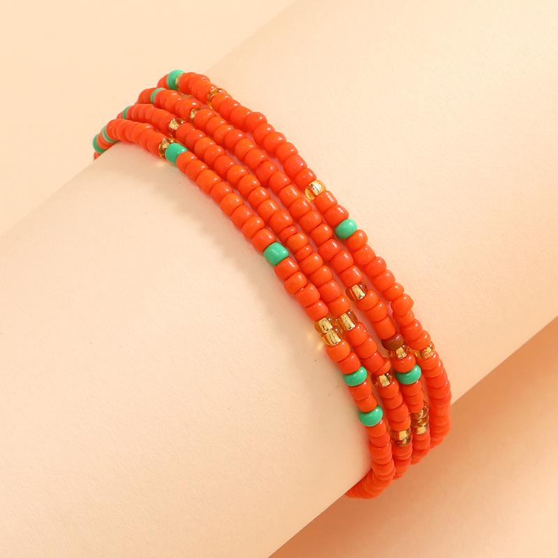 Retro Bohemian Beaded Bracelet  Necklace Combo – European  American Ethnic Style