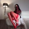 Women's Sexy Lace Transparent Thigh-High Stockings - European and American Style