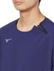 Mizuno Tech Shield Crew Neck Long Sleeve Training Blue Size L Wear, Windproof, Stretch, Water-Repellent, 32MCA553, Men's Depth,