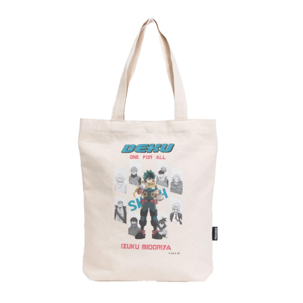 Mist Forza Tote Bag [My Hero Academia] Crack Print Canvas Tote ODHA20 Off-White