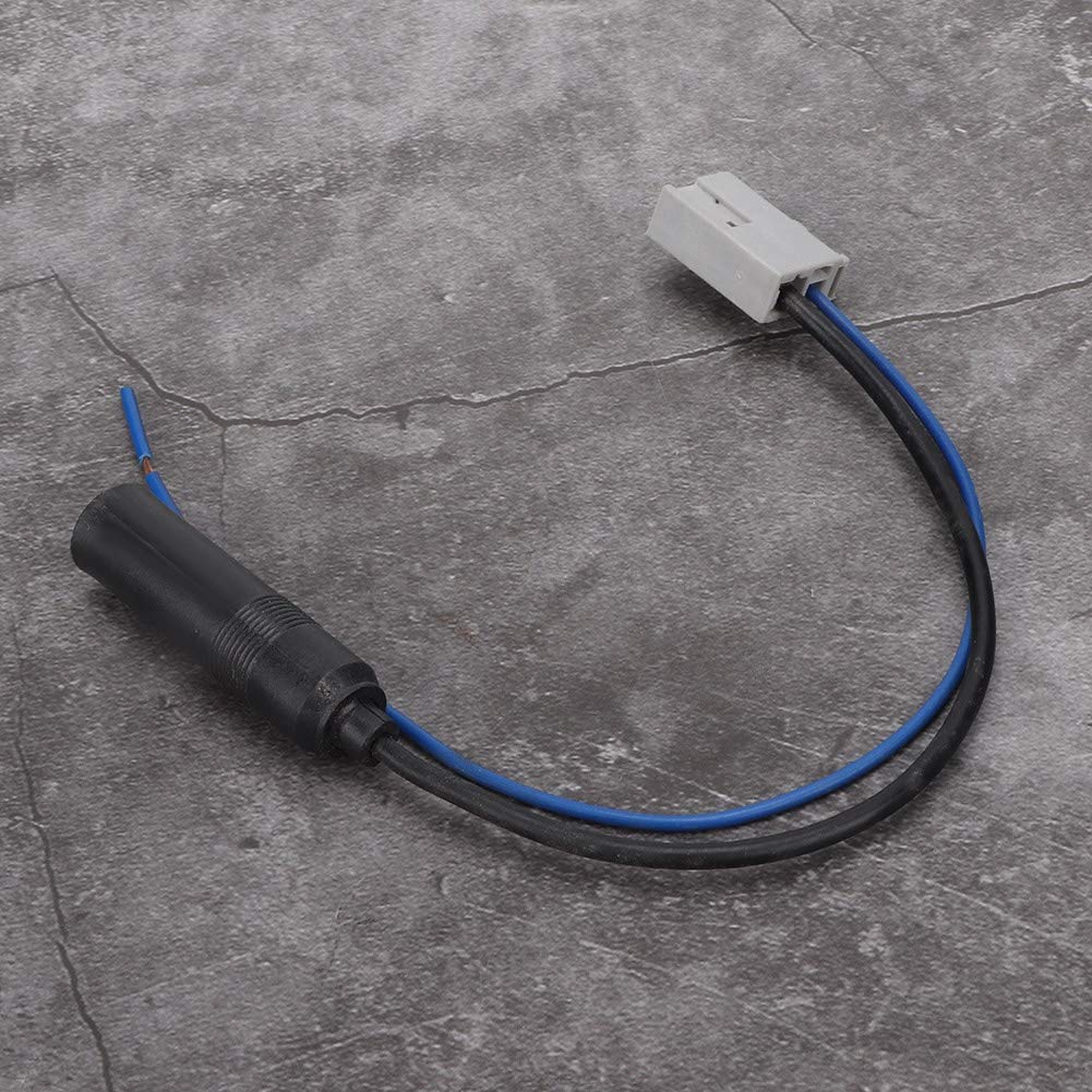 Radio Antenna Conversion Male Cable Accessories for Honda, Qiilu Antenna Adapter Cable, ABS Car
