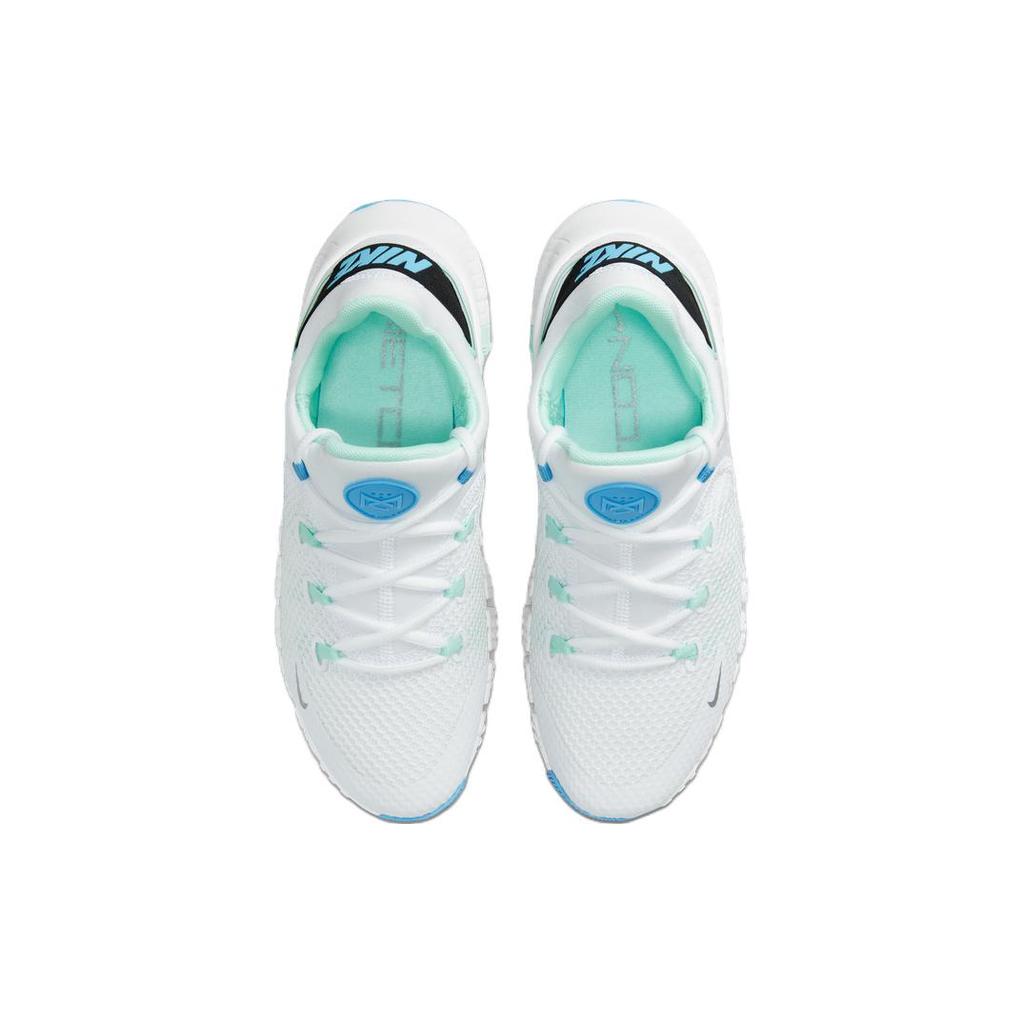 Nike Womens Free Metcon 4 'White Mint Foam' (women's sizes) White / Mint Foam / University Blue / Metallic Silver Training Shoes CZ0596 100