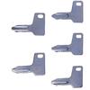 Solarhome 5pcs Ignition Keys AT110583 RG60472 933110-00301 Key 301 for Yanmar SV08-1 SV100 SV100-1 Mini- Excavators YB301 YB351 B14 B22-2 B7-3 SV100
