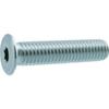 TRUSCO Stainless Steel Low Profile Cap Screws M6x8 Hex Socket Bolts Y3110608 30 Pieces