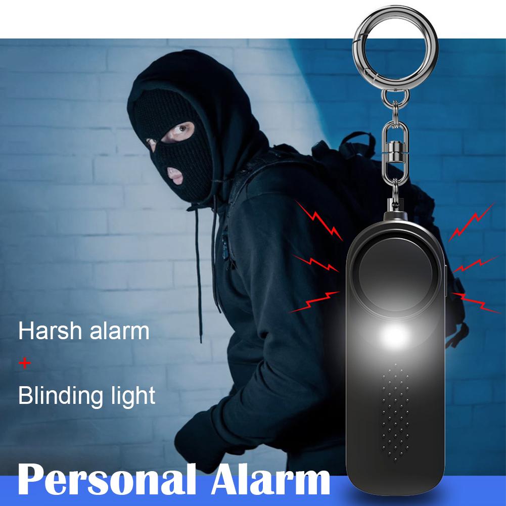 130 Decibel Convenient Personal Safety Alarm Sounds As Soon As You Pull It Portable Wolf Warning Protection Device