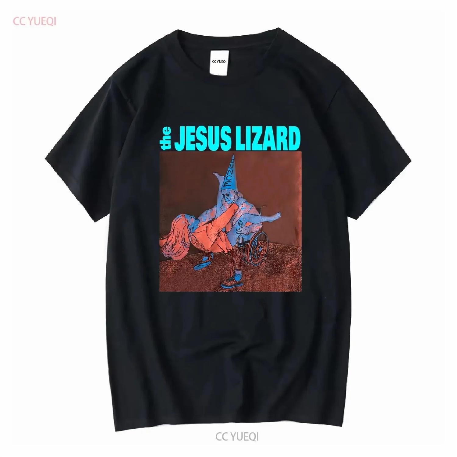 The Jesus Lizard band rare design 90s classic T Shirt NH6204 vintage Washed Versatile Comfortable Breathable homme Unisex XXXXXL разноцветный