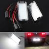 2pcs LIGHT Number License Plate Lights For Seat Altea 2004-2009 Arosa 1997-2004 Facelift Cordoba MK1 (6K) Facelift 1999-2002