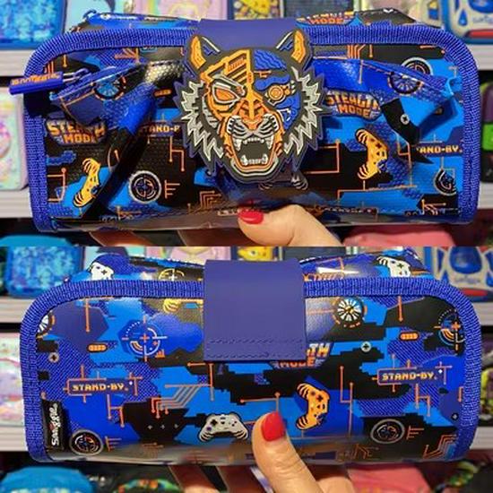 Smiggle Australia Large Cartoon Pencil Case for Primary & Secondary Students