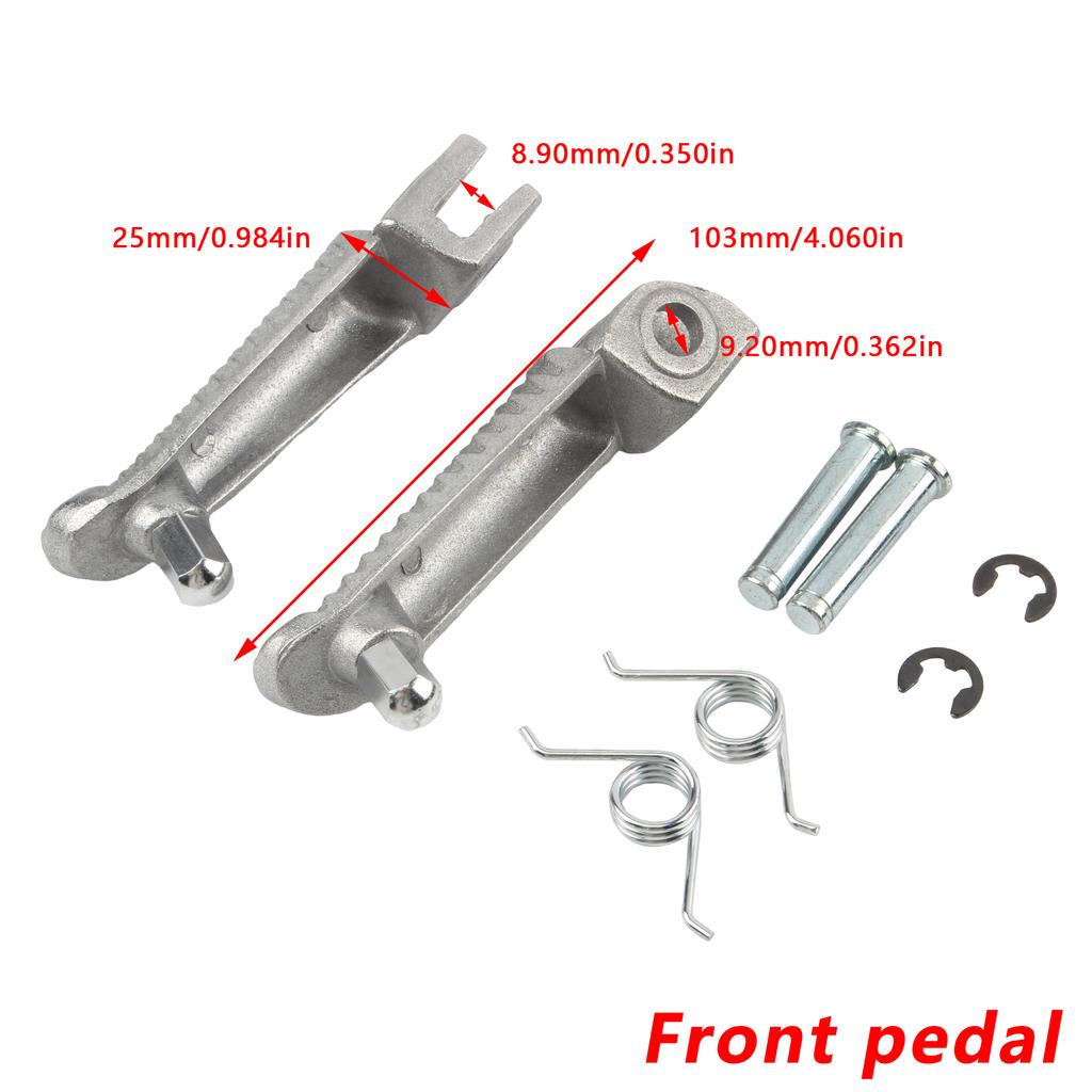 Motorcycle Front Footrest Foot Rear Peg Aluminum Foot Rests Pedal for YAMAHA YZF R1 R6 R125 R25 R3 MT125 MT03 MT09 MT10 MT07