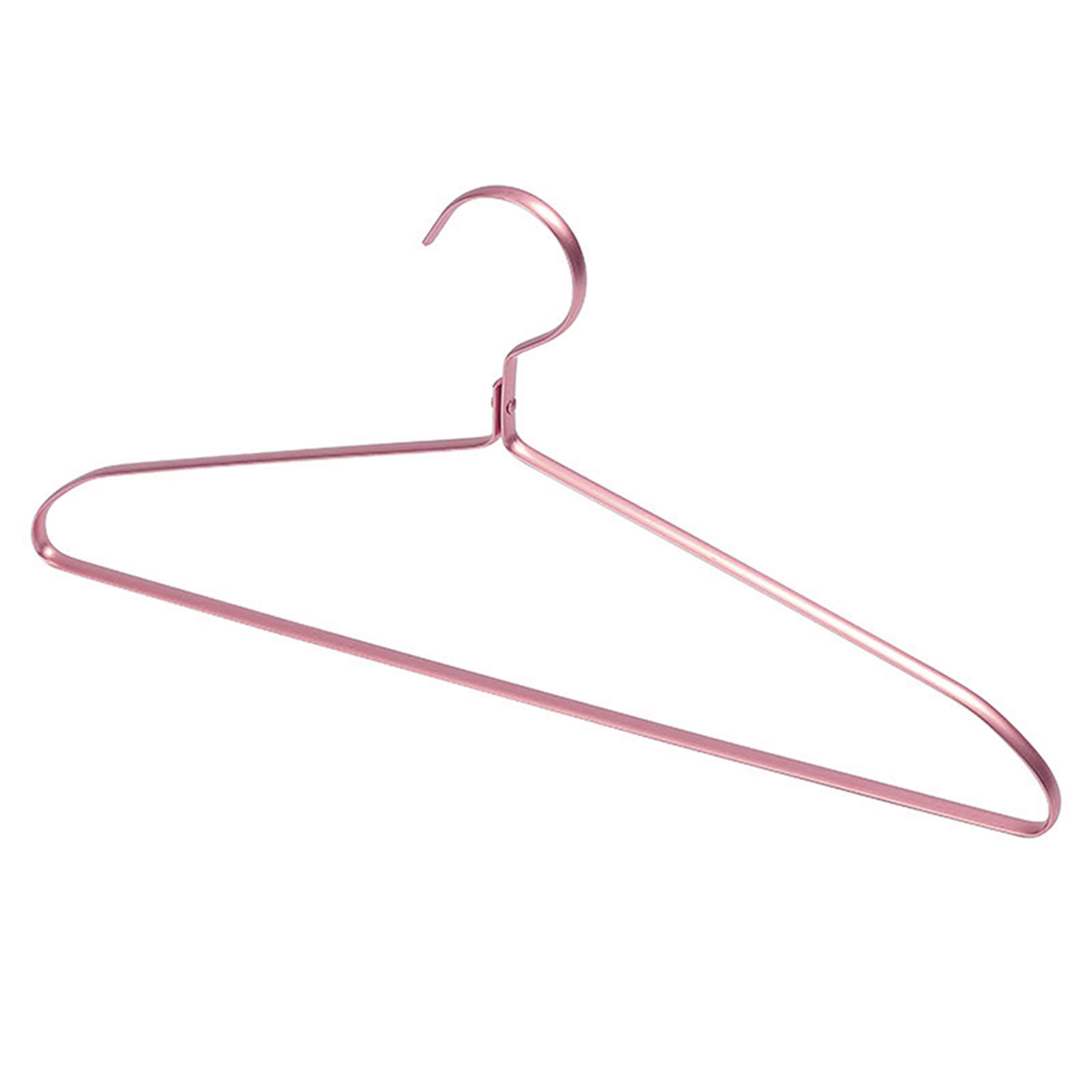 Нескользящая вешалка для одежды Без складок Не падает Вешалка для футболок Вешалка для юбок на бретельках 10pcs розовый 7800₽
