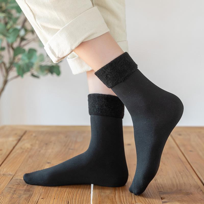 Women's Winter Snow Socks - Thick, Warm Velvet Floor & Confinement Socks, Unisex Cold-Resistant Antifreeze Homewear.