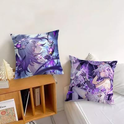 Castorice Game Honkai Star Rail κάλυμμα μαξιλαριού Δωμάτιο Μαξιλαριού Υπνοδωμάτιο Κεφαλάρι Κρεβατιού Καναπές Σαλόνι Πλάτη Χρόνος Ύπνου Θήκη Μαξιλαριού