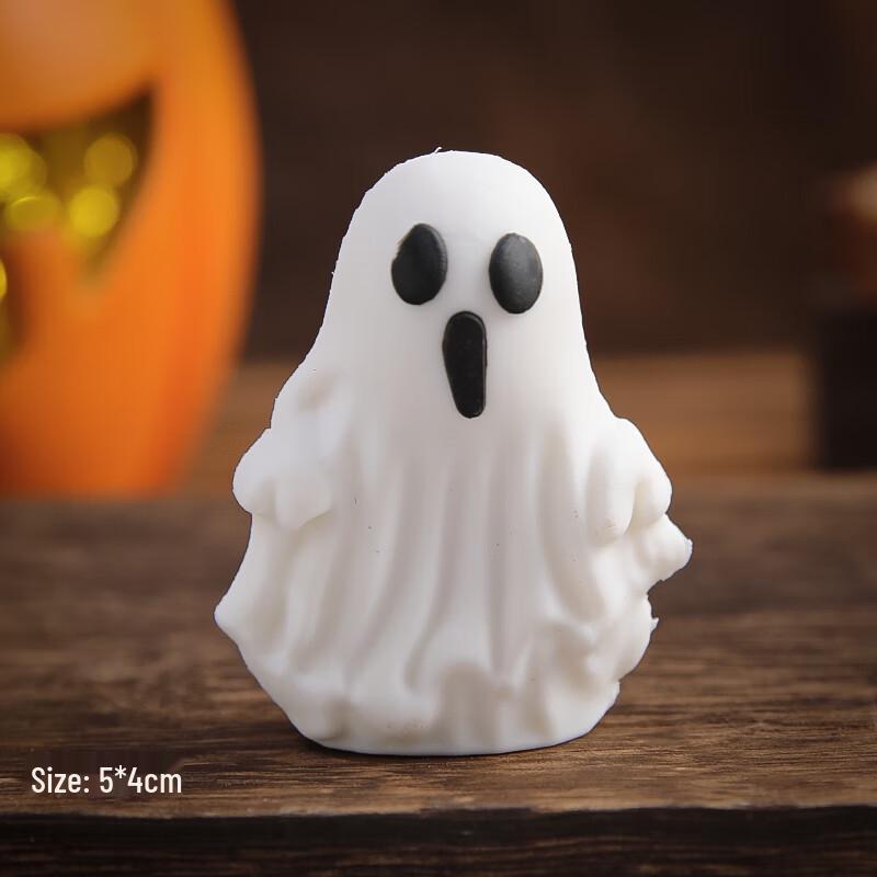 Cydien Halloween Floating Ghost Cake Toppers (3-Pack)