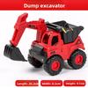 Excavator Inertia Large Dump Truck Set Toys Interactives Parts Skills Plays