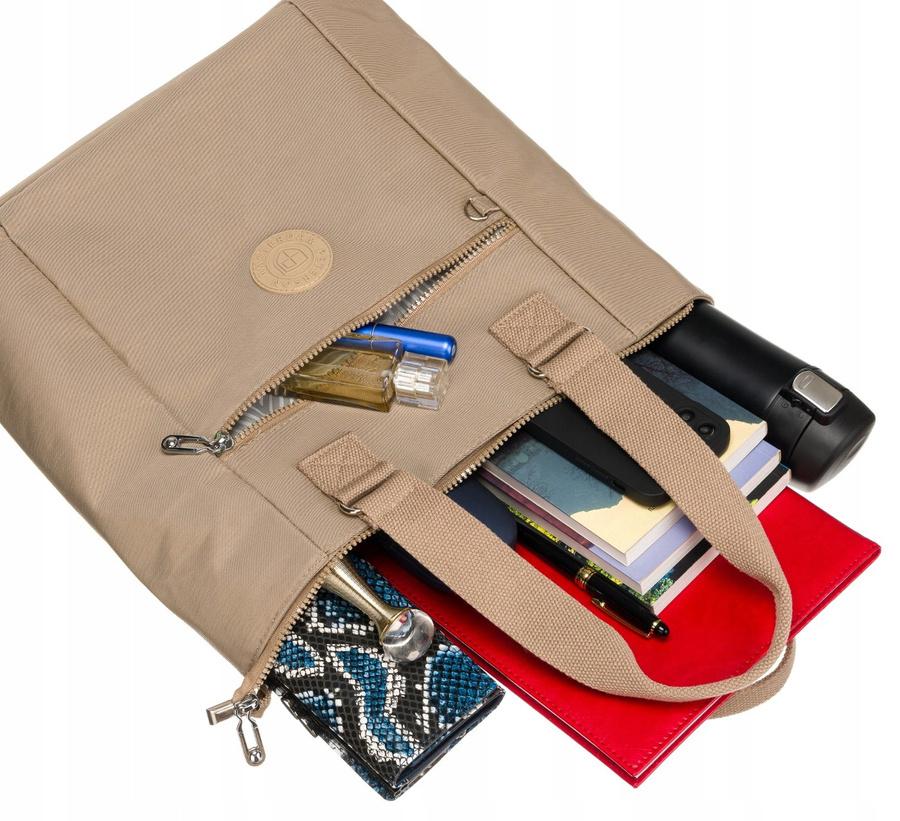 Nylon, geräumiger Damen-Shopper - Peterson