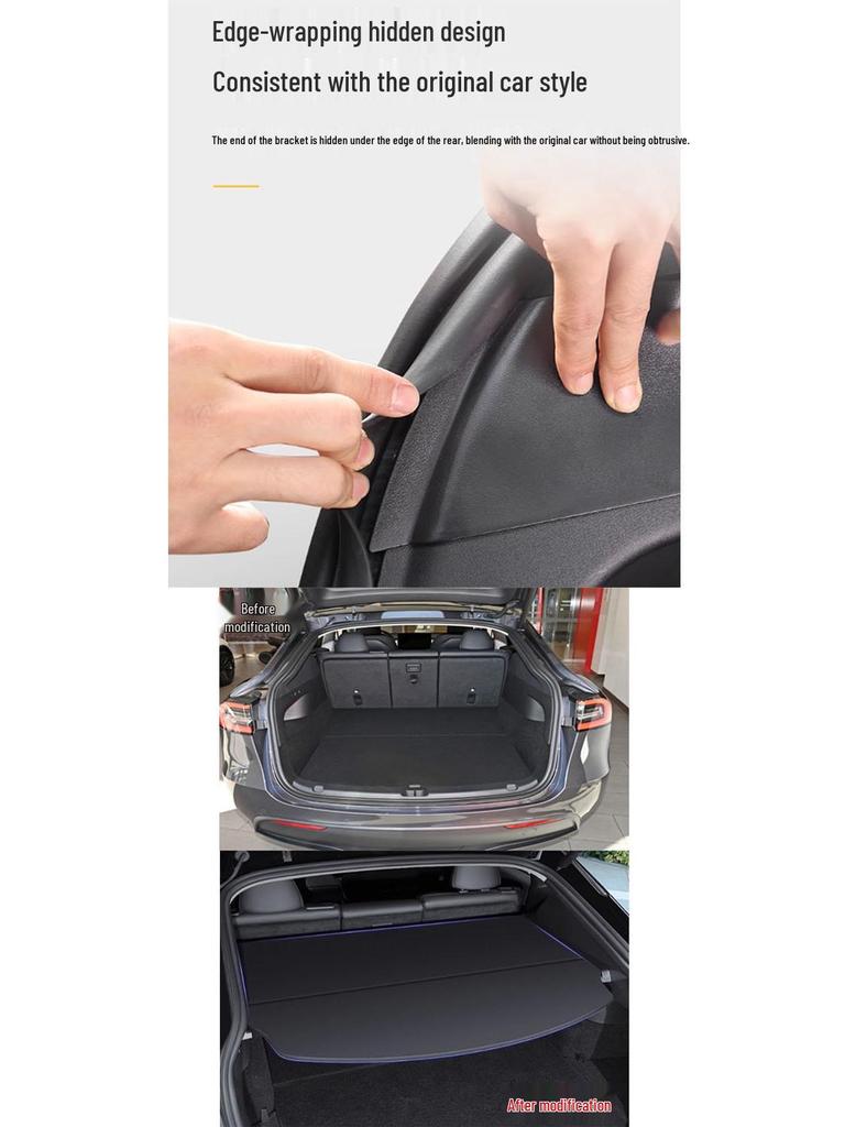 Waterproof Trunk Organizer Shelf for Tesla Model Y