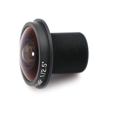 Obiektyw typu rybie oko Obiektyw CCTV 5Mp 1.8Mm M12 180 stopni 2.5" Do Kamery HD IP