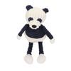 Dog Panda Plush Squeaky Toys Molar Teeth Cleaning Emotional Relief Pet Plush Chewing Toy for Small and Medium Dogs