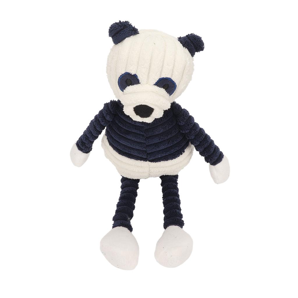 Dog Panda Plush Squeaky Toys Molar Teeth Cleaning Emotional Relief Pet Plush Chewing Toy for Small and Medium Dogs