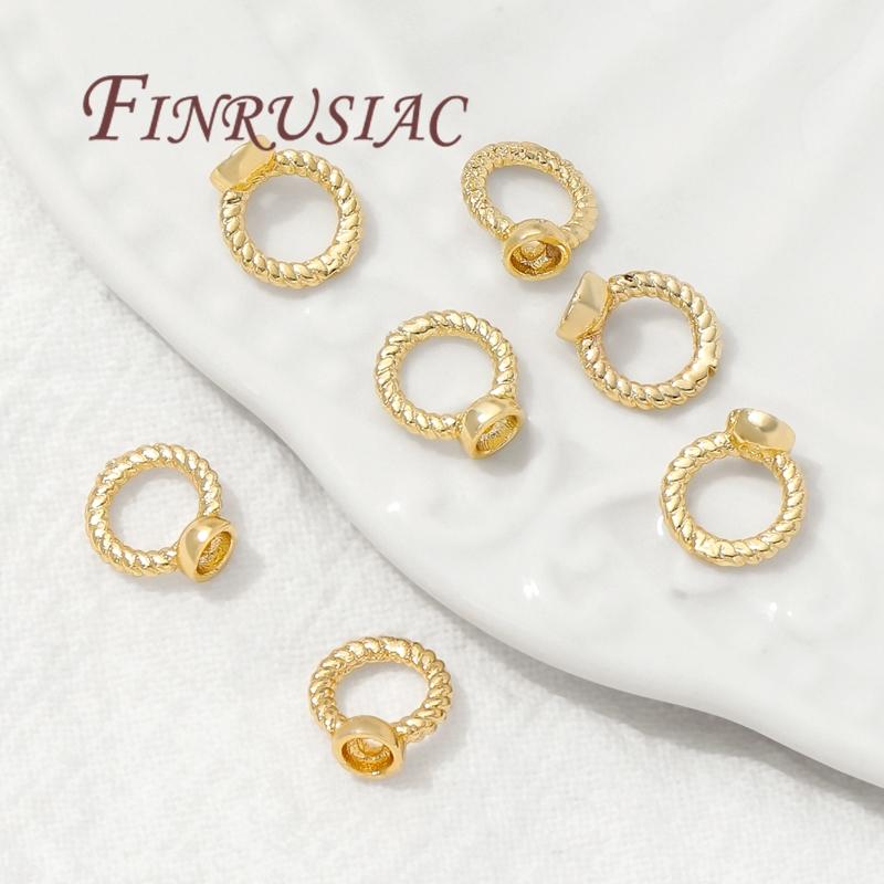 4mm Crimp End Bead Accessories 18K Gold Plated Clam Shell Bead Tip,Crimp Ends,Ball Chain Connectors,DIY Jewelry Making Supplies