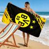 BVB Print Beach Towel, Large Soft Quick Dry Towel for Beach Camping Swimming
