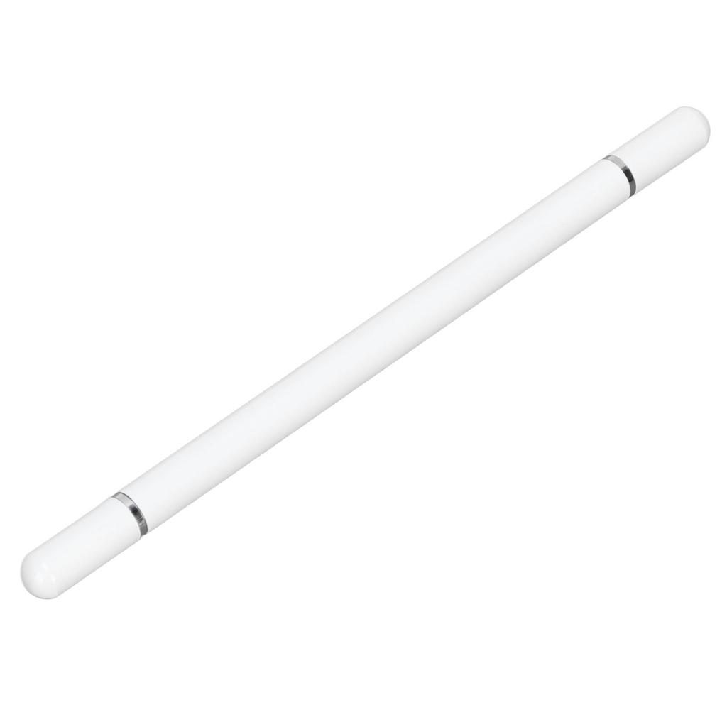 Stylus Pens 2 In 1 Accurate Control Aluminium Alloy High Durability Smart Touch PenWhite