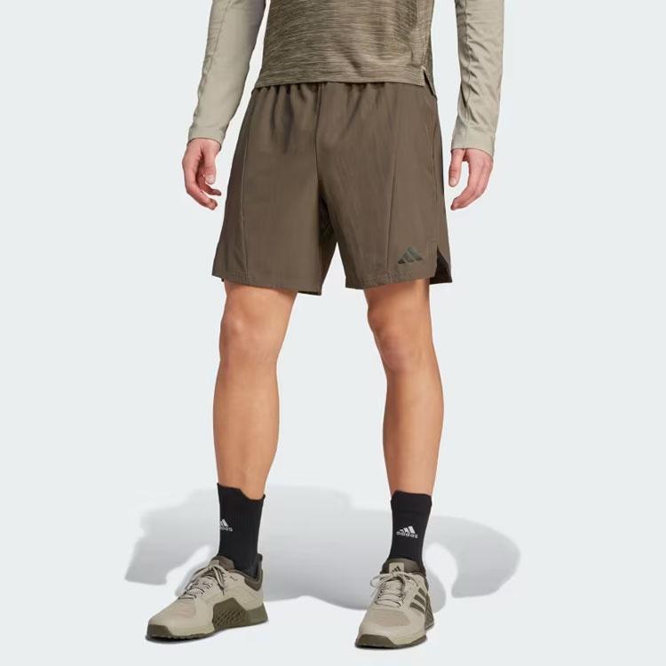 adidas Designed for Training Workout Shorts Asia Sizing 'Green' Men's IX9134