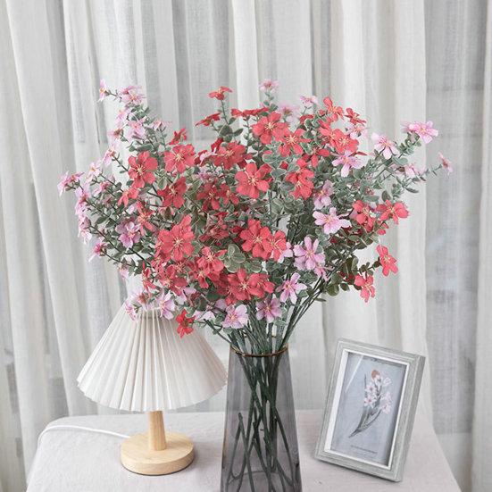 Artificial Decoration Flower Realistic DIY Handicrafts Simple Mini Artificial Orchid Green Plant Wedding Decoration